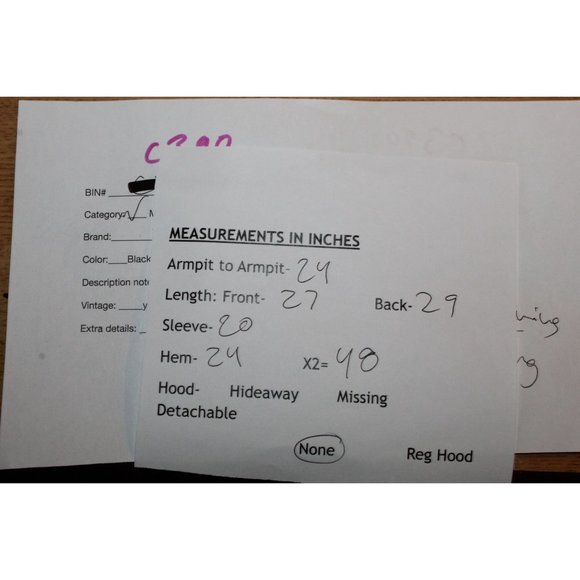 LL Bean Classic Blue Nylon Insulated Water-Resistant Full Zip Jacket M Reg - Picture 10 of 10